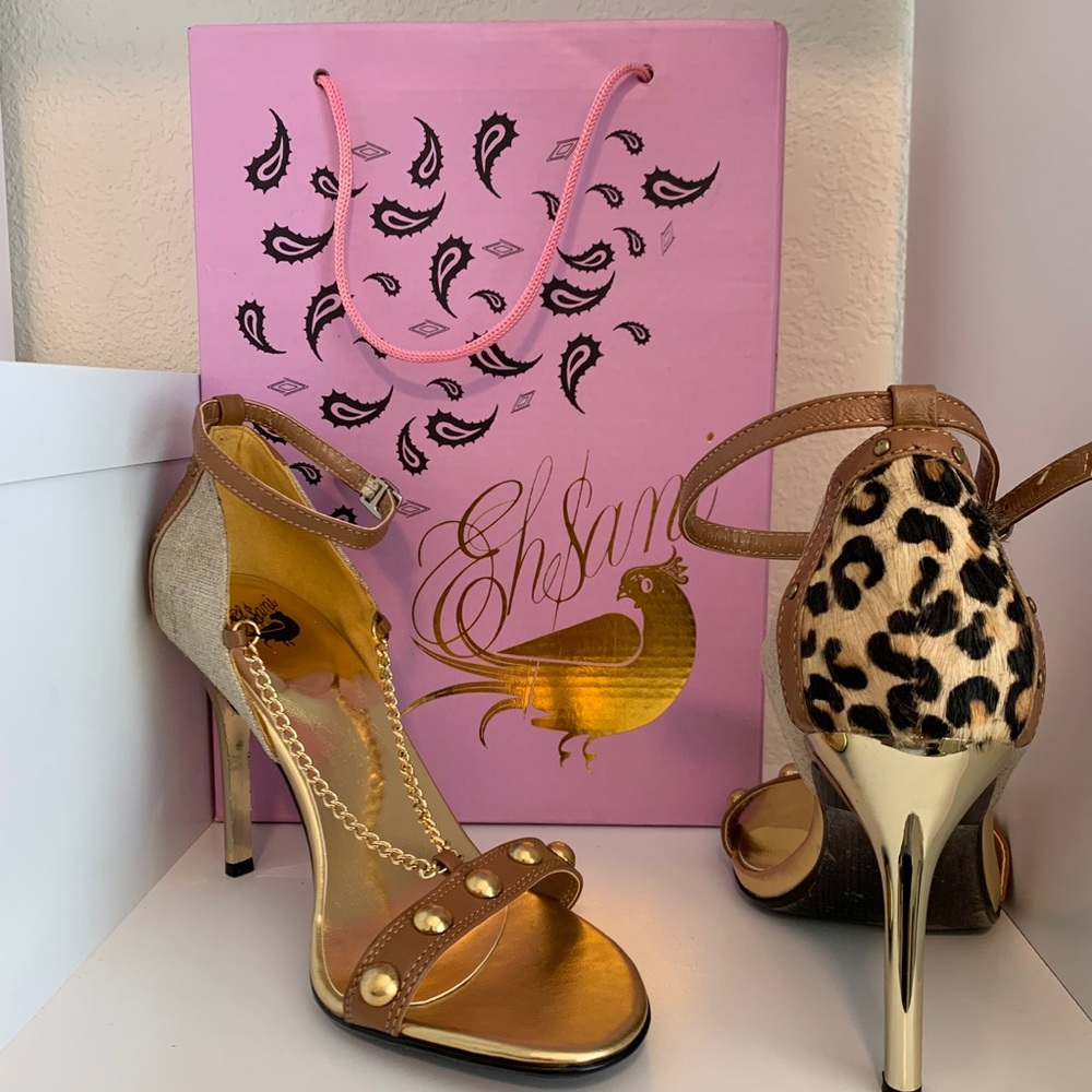 Animal Print Sandals